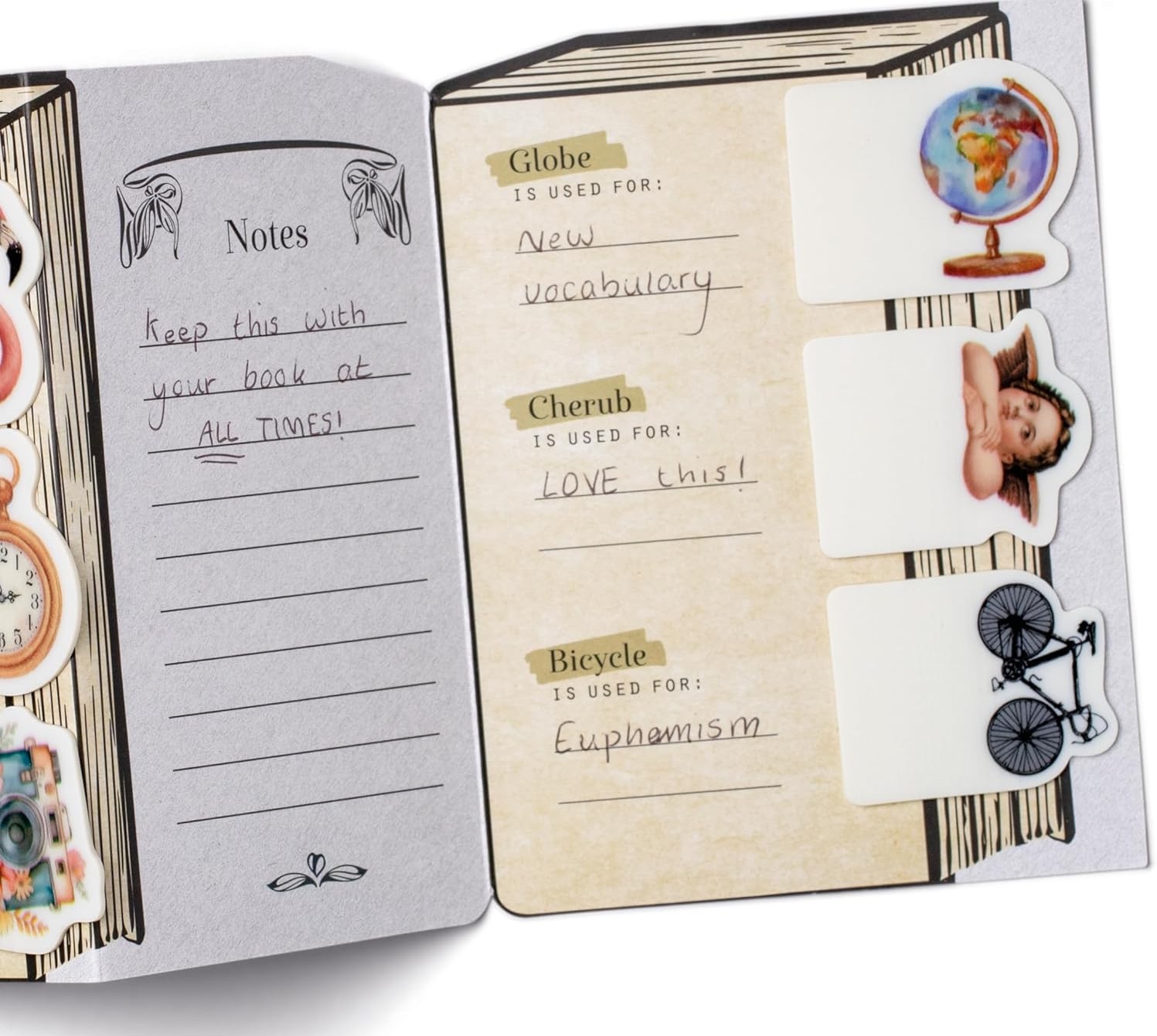 Etiquetas organizadoras Vintage - Imagen 2