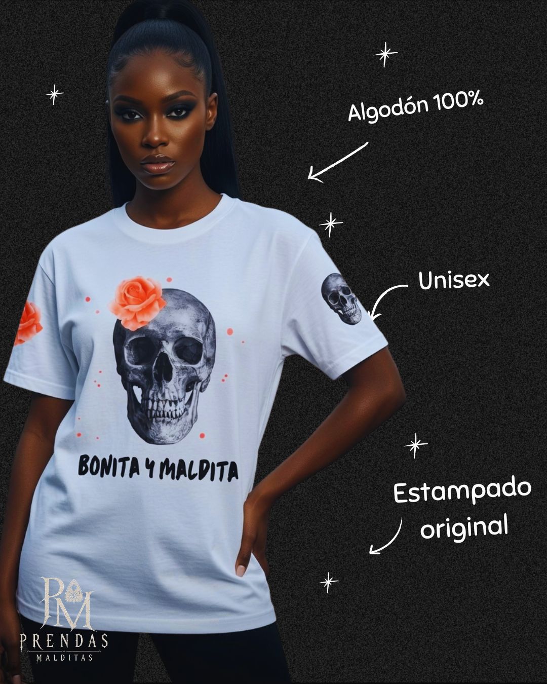 Camiseta Bonita y Maldita - Imagen 2