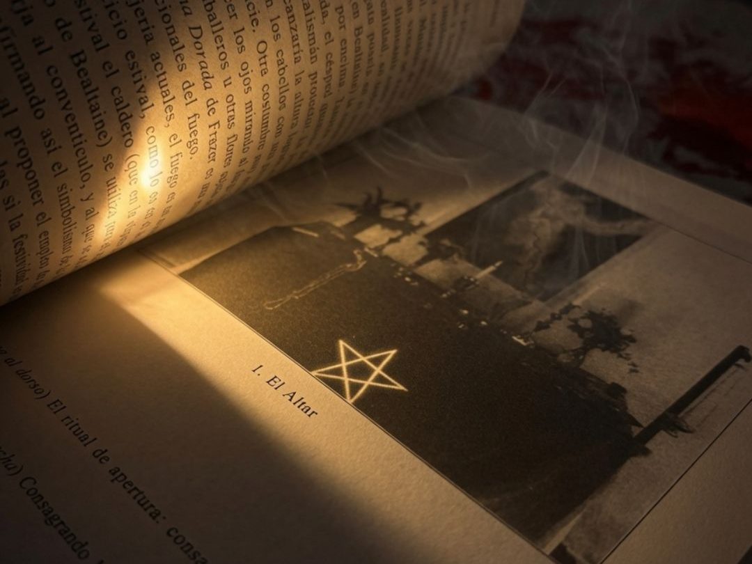 Interior del libro La biblia de las brujas