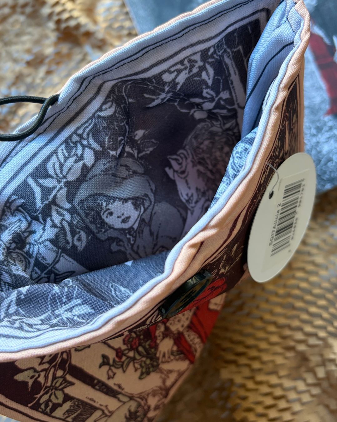 Funda de tela libro Caperucita - Imagen 3
